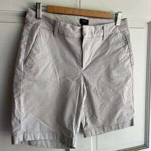 J.Crew 9" Frankie Shorts Size 4